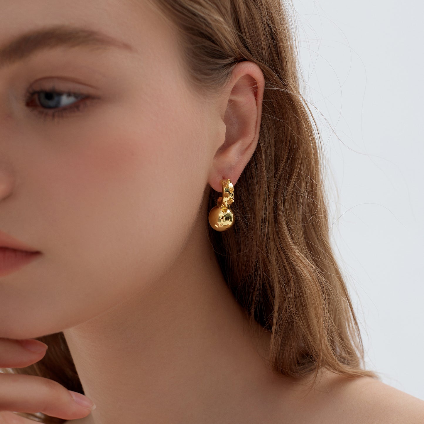 Electroformed Statement Earrings