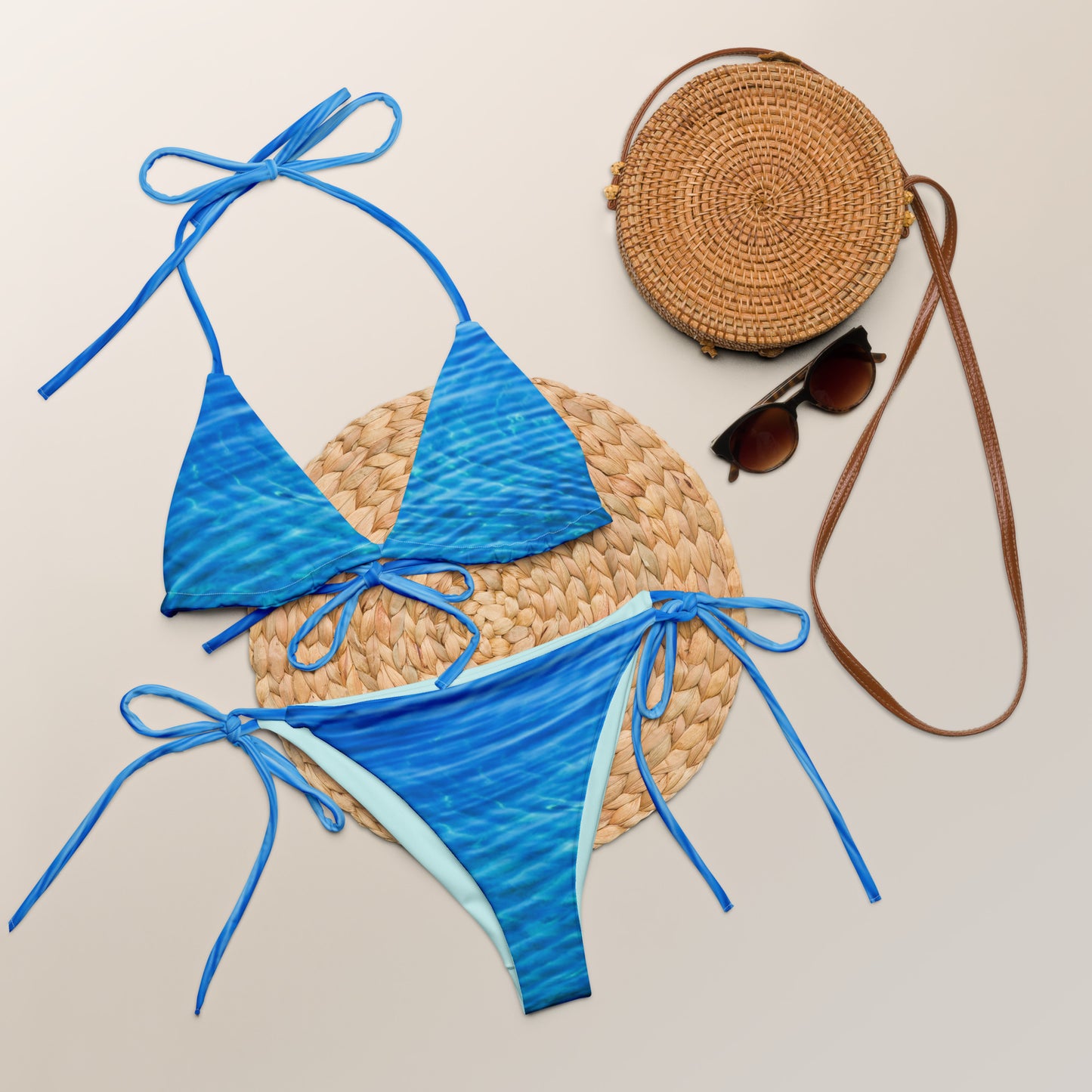 Blue Water - Eco String Bikinis