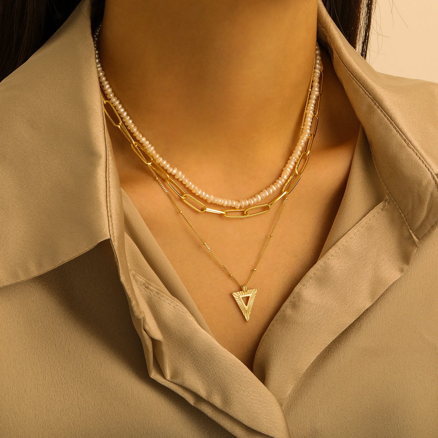 Triangle Necklace